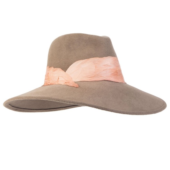 Eugenia Kim Accessories - Eugenia Kim “Emmanuelle” feather trim fedora